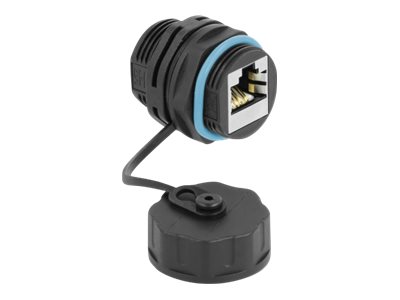 Netzwerkkoppler - RJ-45 (W) abgedichtet zu RJ-45 (W)