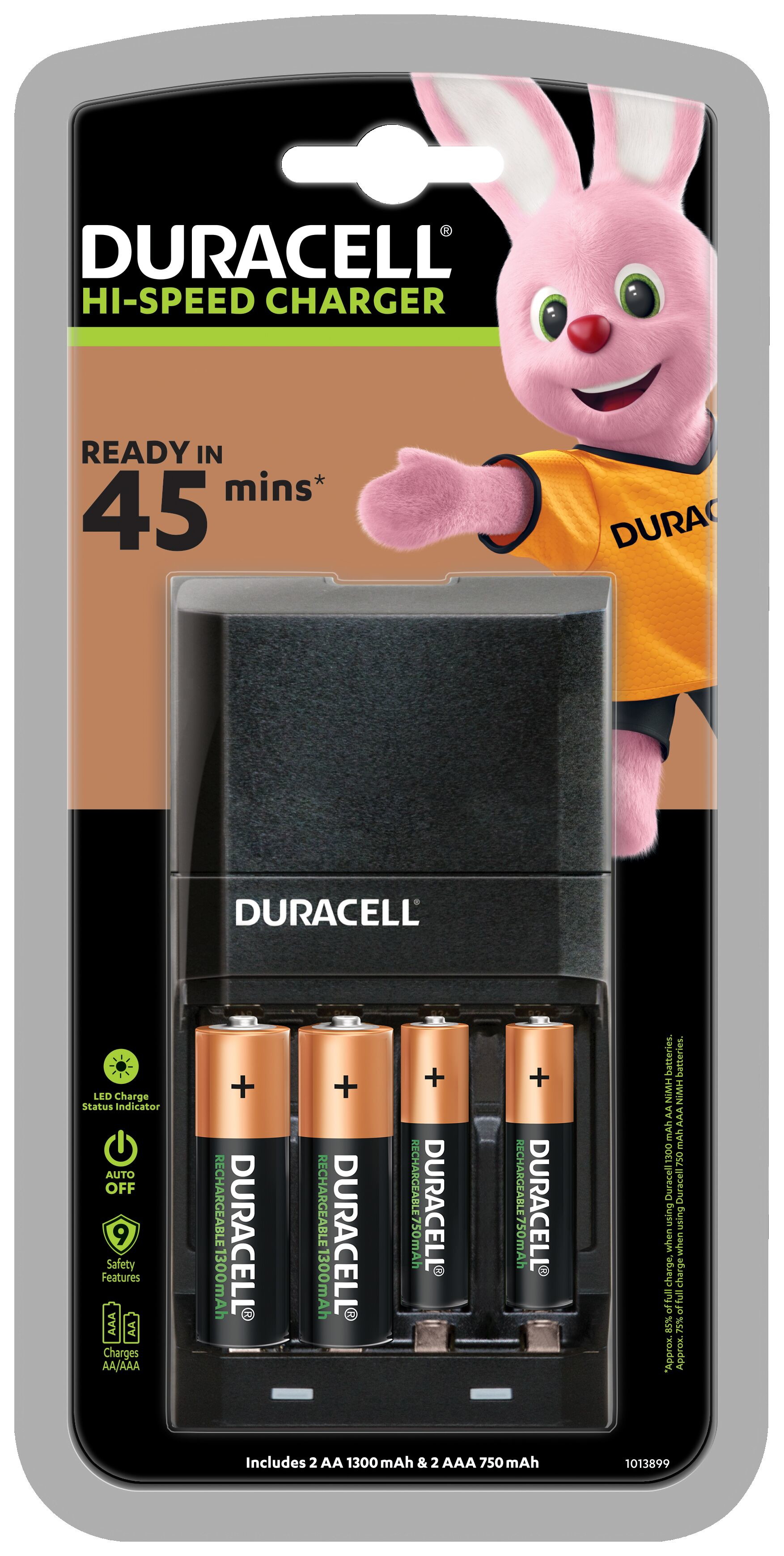 CEF27 - 0,75 Stunden Batterieladegerät - (für 4xAA/AAA)