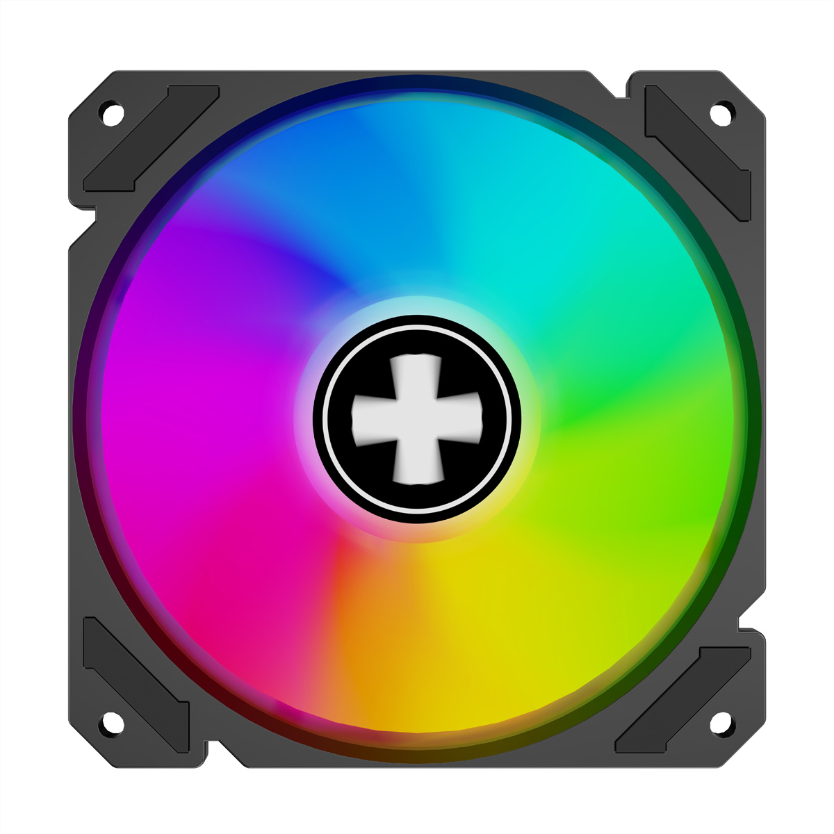 Lüfter 120*120 Performance A+ REVERSE ARGB schwarz