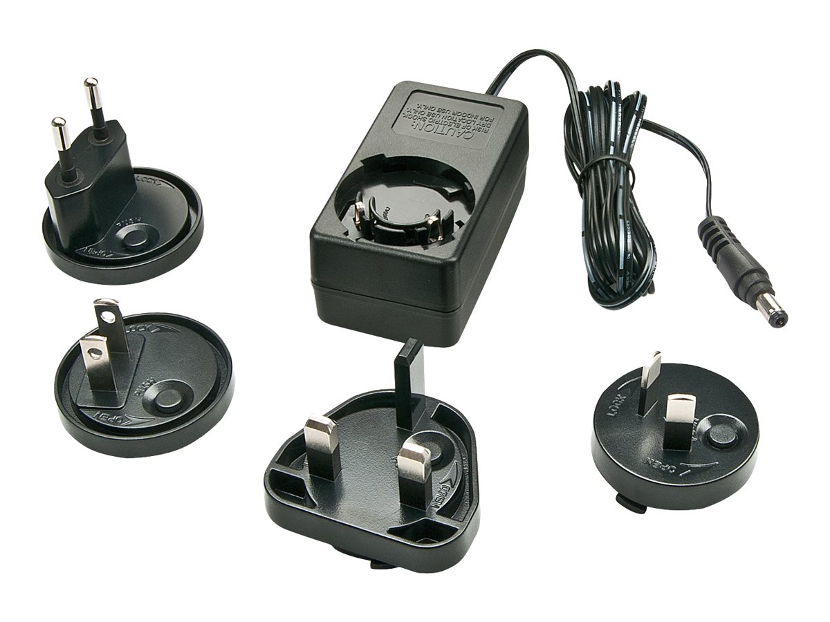 12VDC 1.25A Multi-Country Netzteil, 5.5/2.5mm