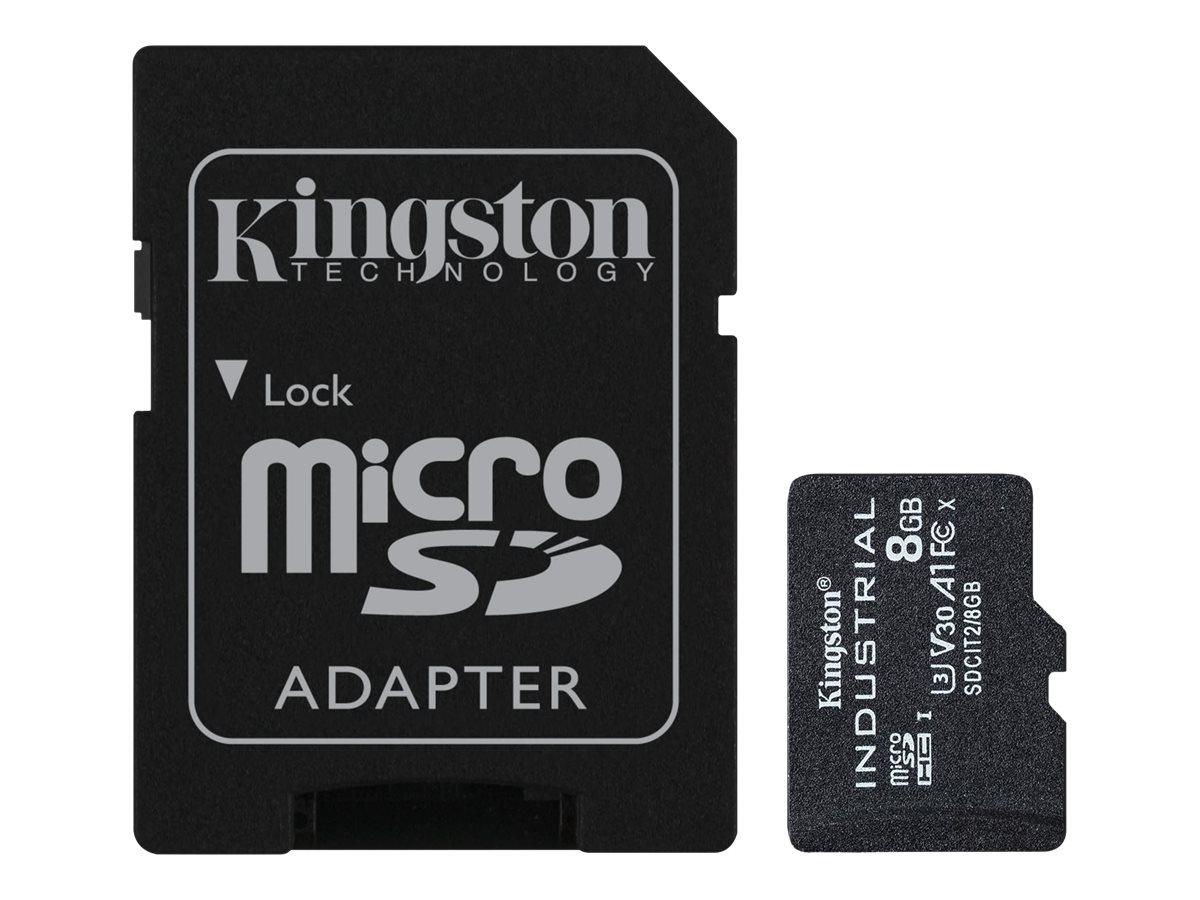 Industrial - Flash-Speicherkarte (microSDHC/SD-Adapter inbegriffen)