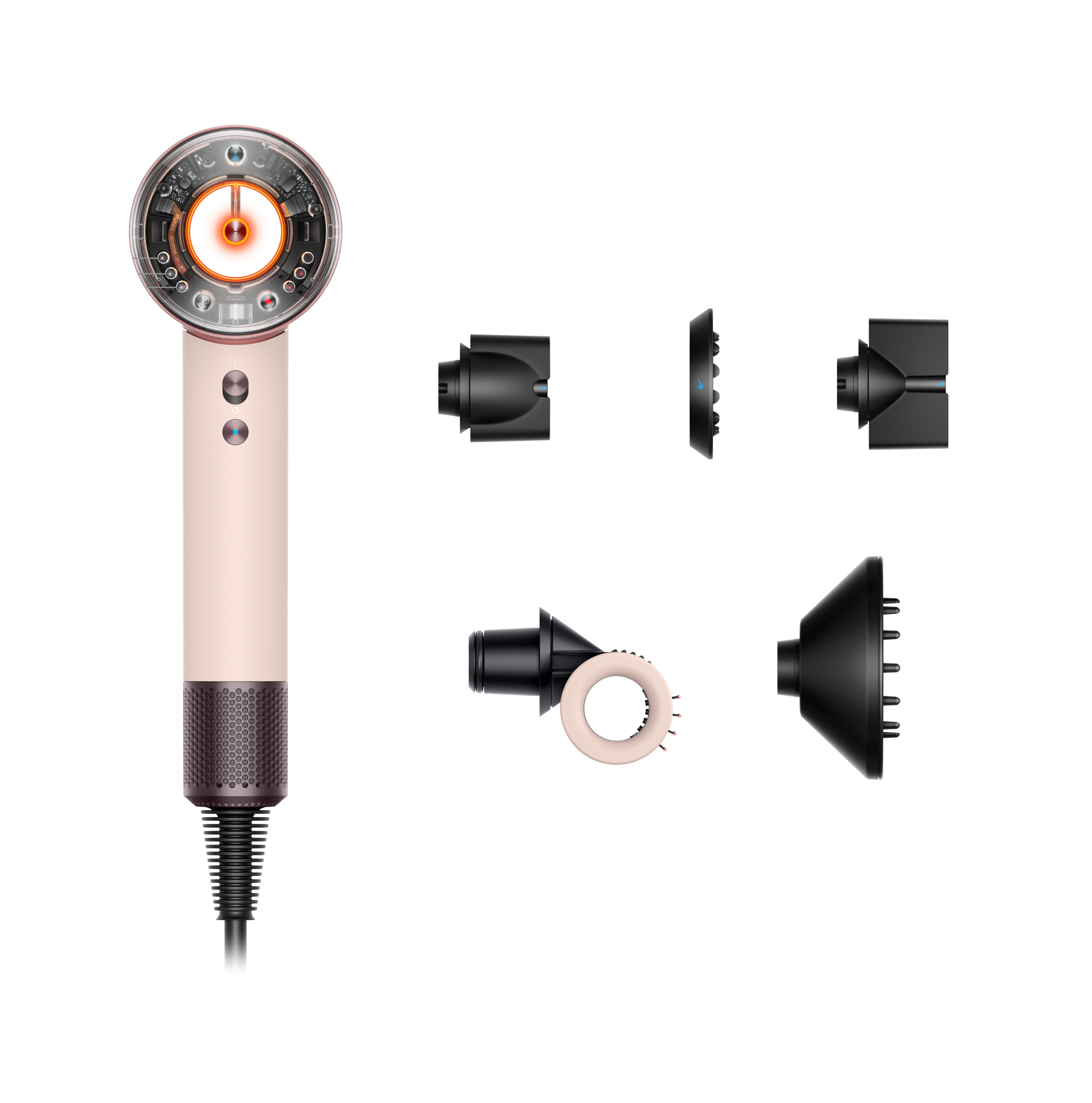 Supersonic Haartrockner Nural HD16 Ceramic/Rose