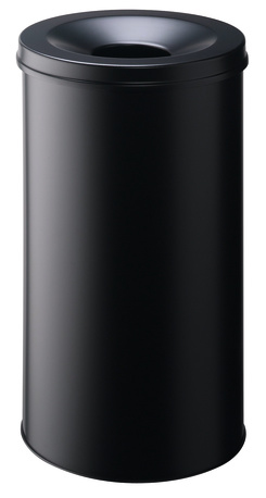 Papierkorb Safe – 62 L – Schwarz