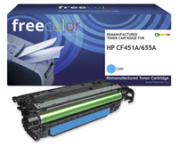 Toner HP 655A (CF451A) cyan 10500 Seiten remanufactured