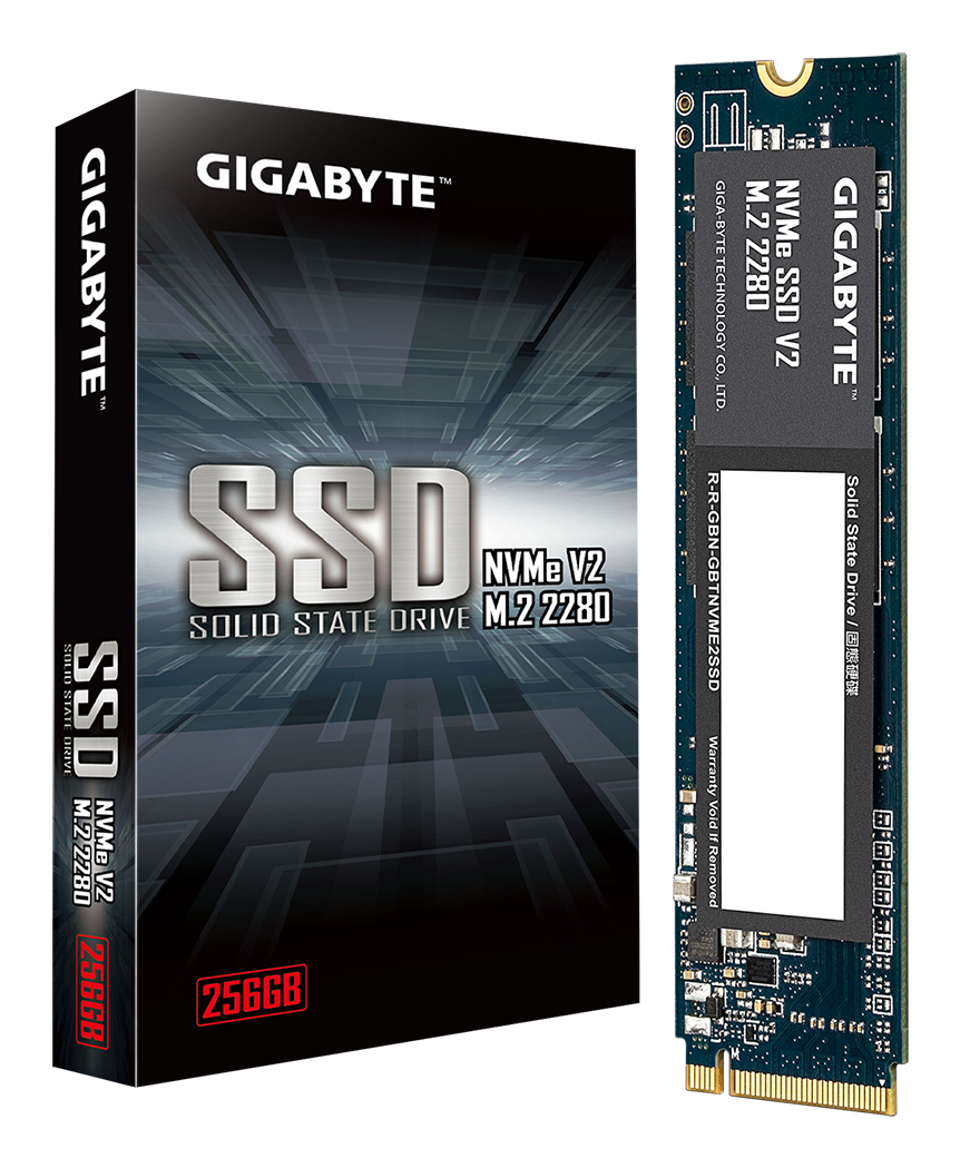 SSD 256GB Gigabyte NVMe SSD V2 M.2 PCI-E