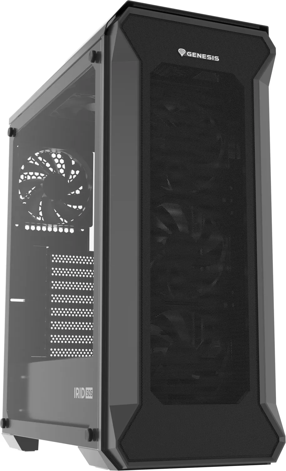 Irid 505F - Schwarz - Glasfenster