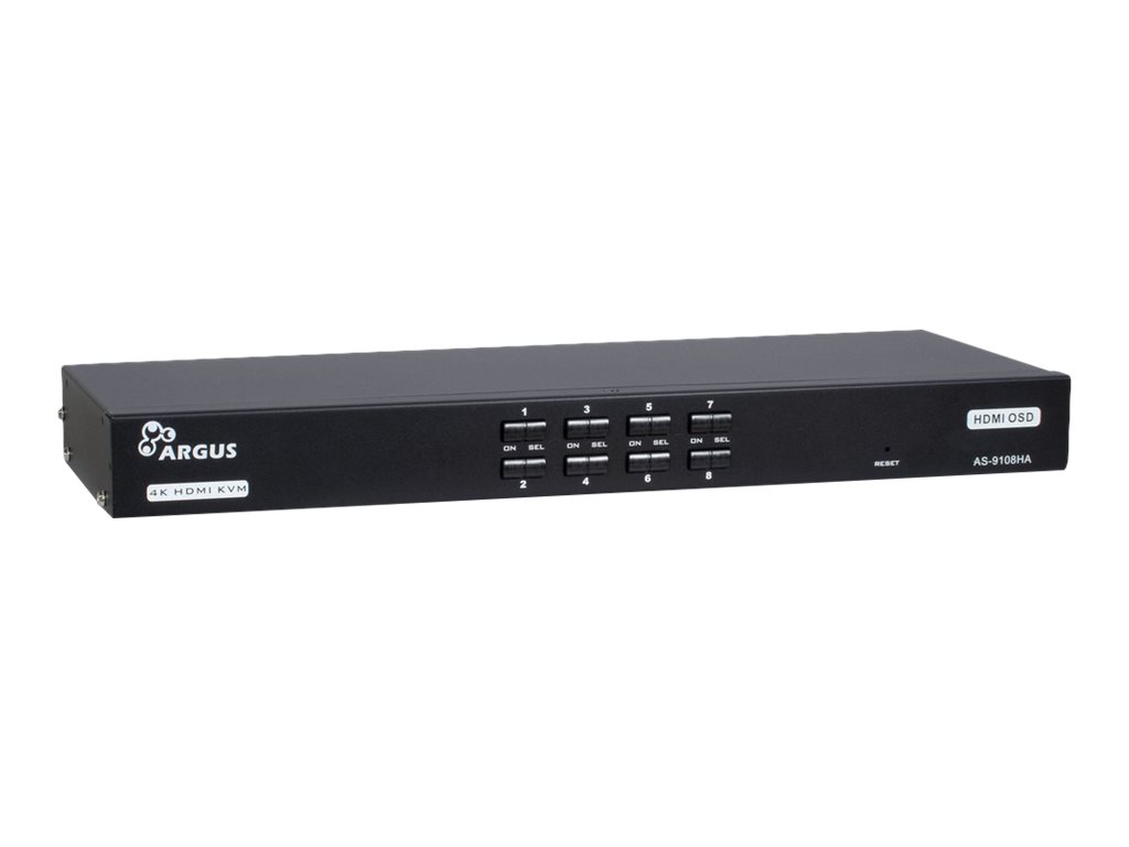 Inter-Tech KVM-Switch AS-9108HA Rackmount HDMI, 8xHDMI/USB retail