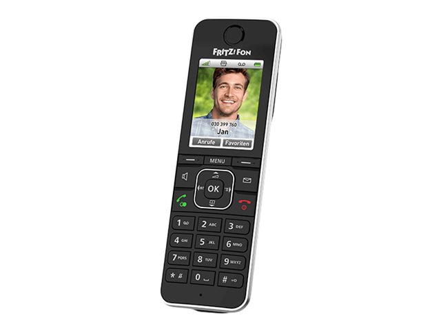 FRITZ!Fon C6 schwarz (Farbdisplay) retail
