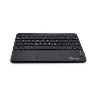 Tastatur Wireless 64 Tasten Touchpad DE schwarz
