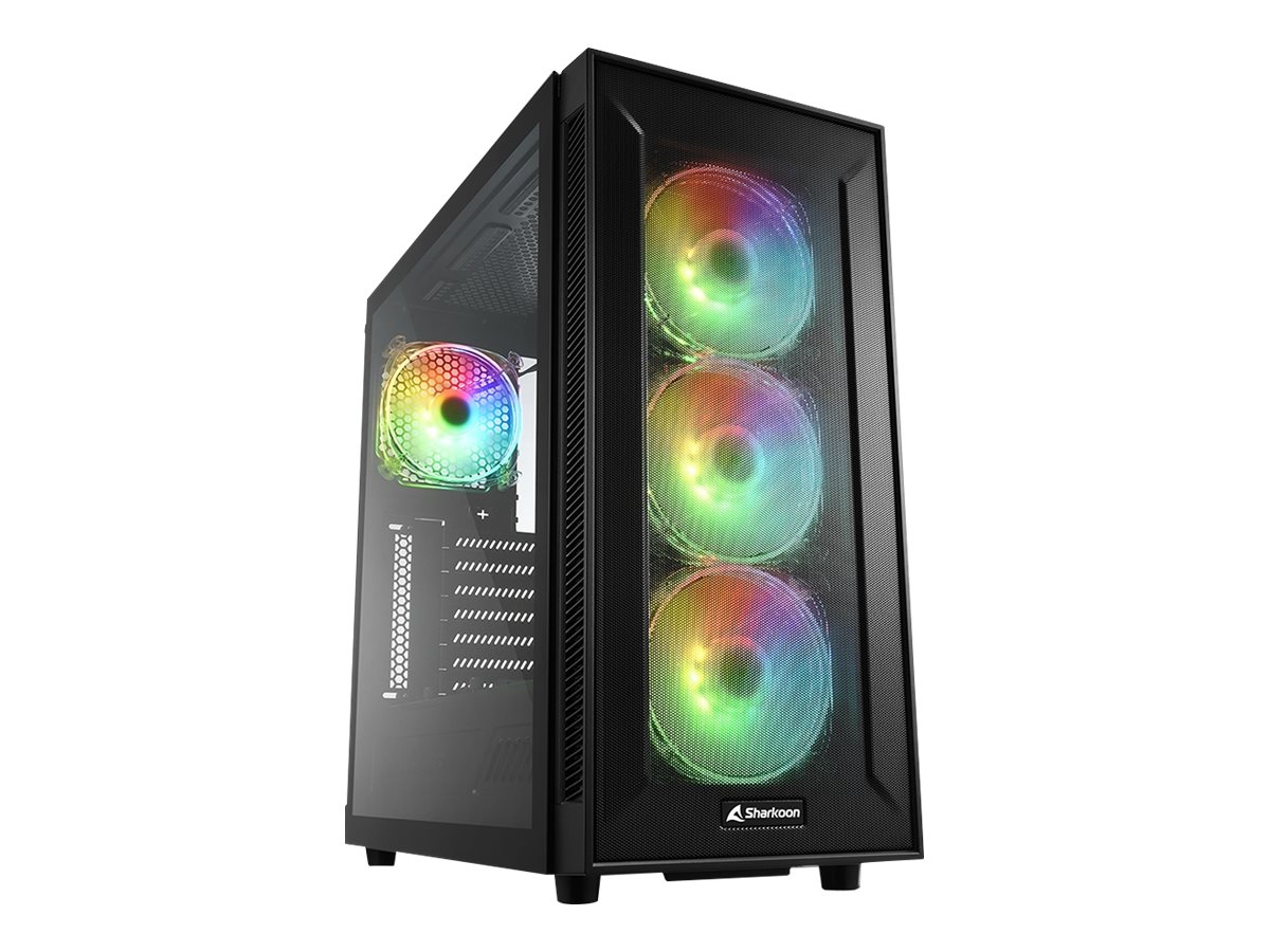 TG6M RGB - Schwarz - Glasfenster