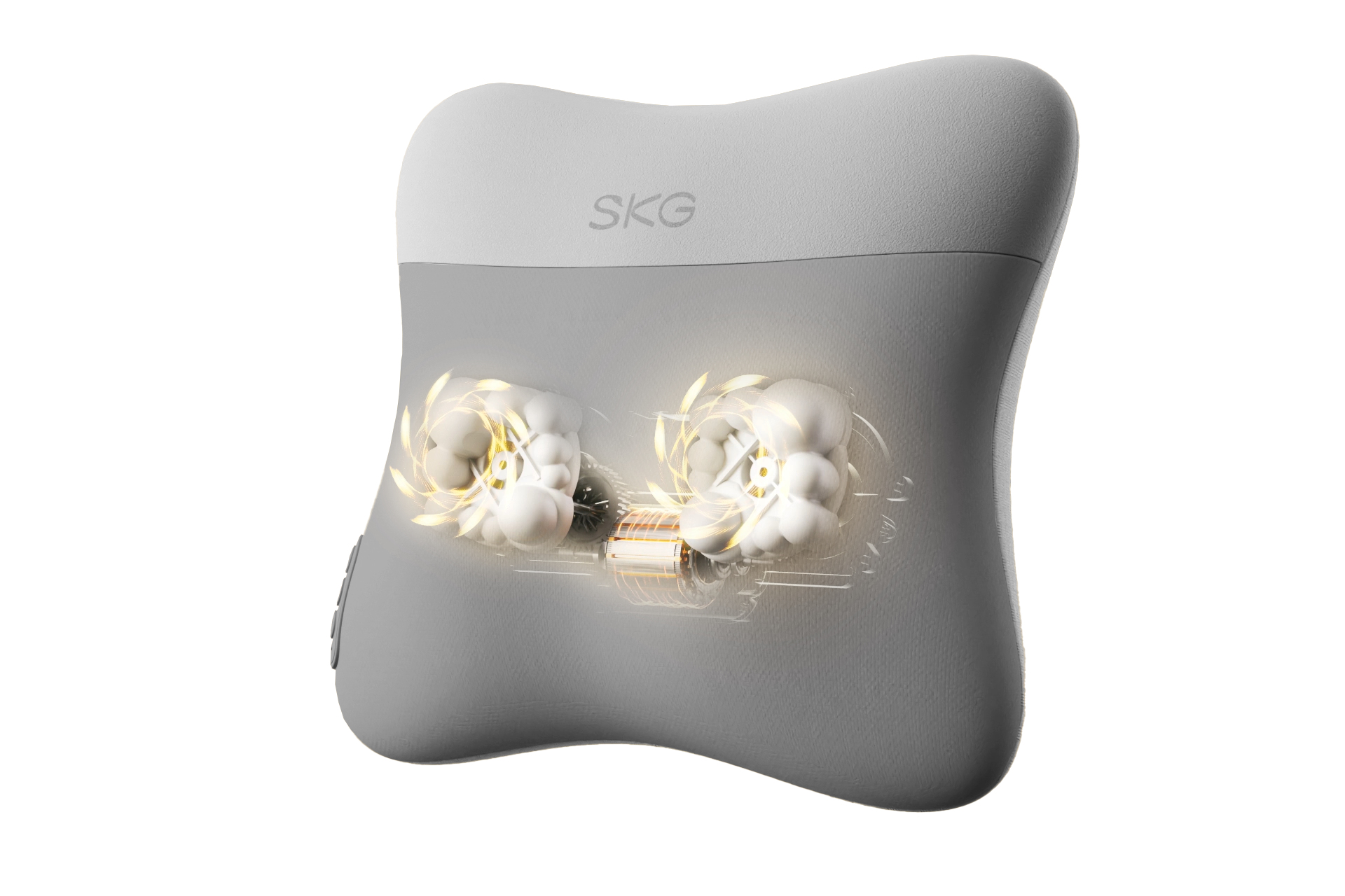 VS500 Massagekissen für Rücken & Nacken mit Wärmefunktion Grau
