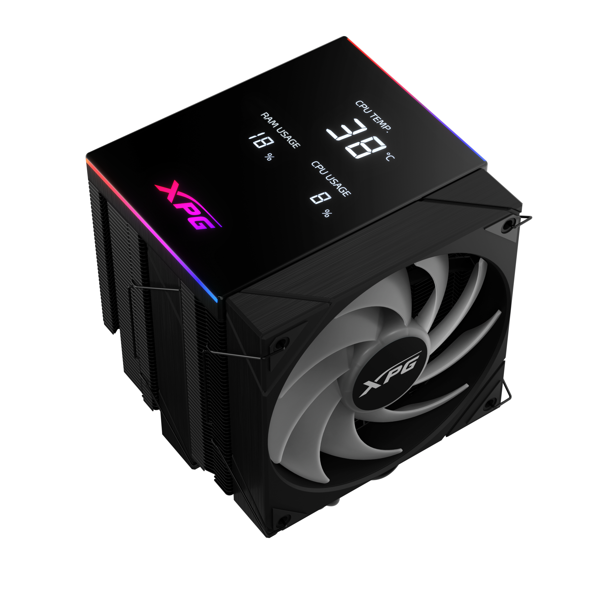 Lüfter XPG MAESTRO PLUS 62DA  (120mm ARGB Fan)       schwarz retail