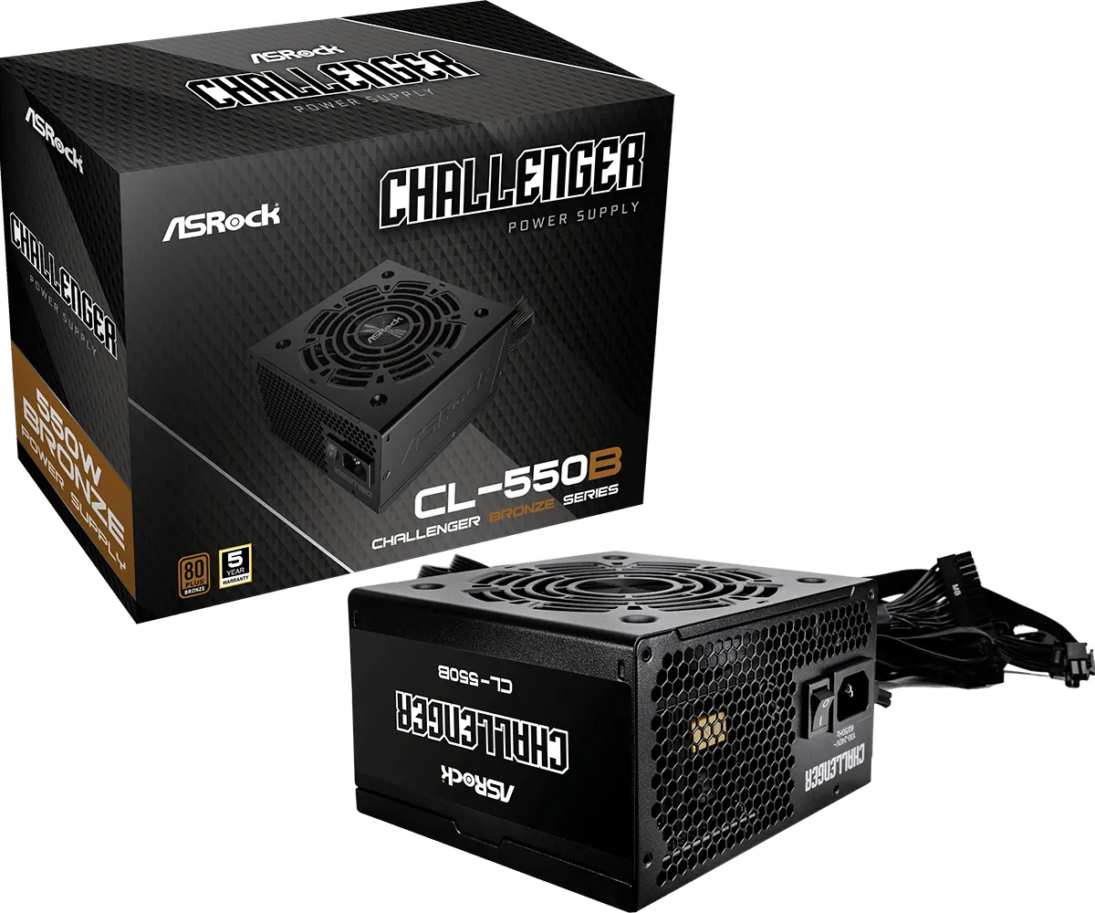 Challenger Bronze CL-B CL-550B 550W PC Netzteil