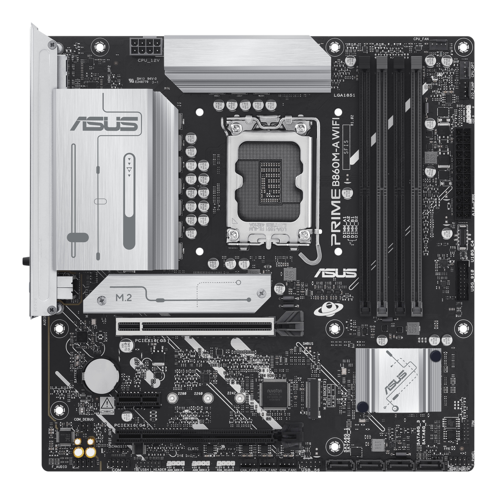 PRIME B860M-A WIFI            (Intel,1851,DDR5,mATX)