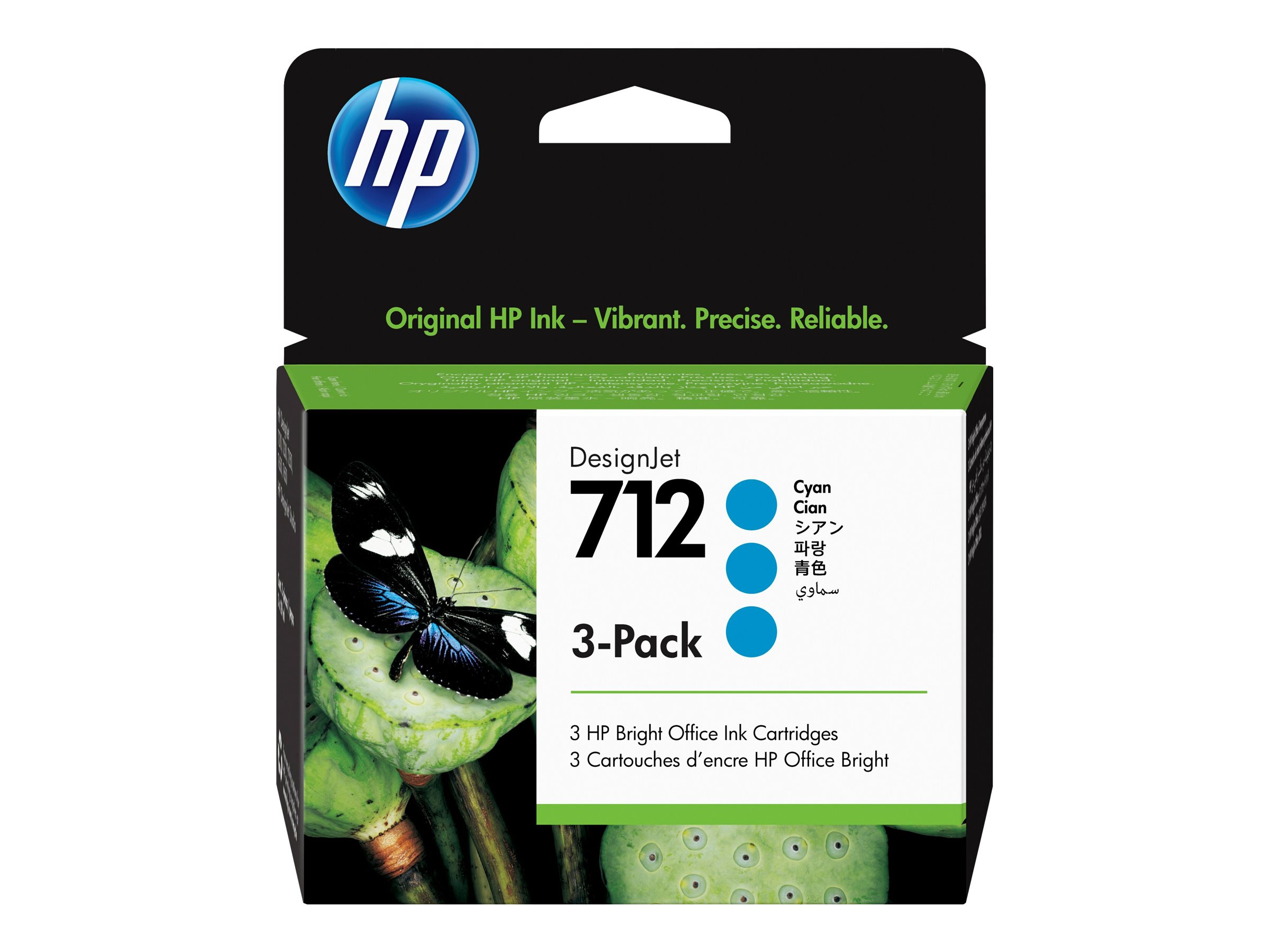 712 - 3er-Pack - 29 ml - Cyan - Original - DesignJet