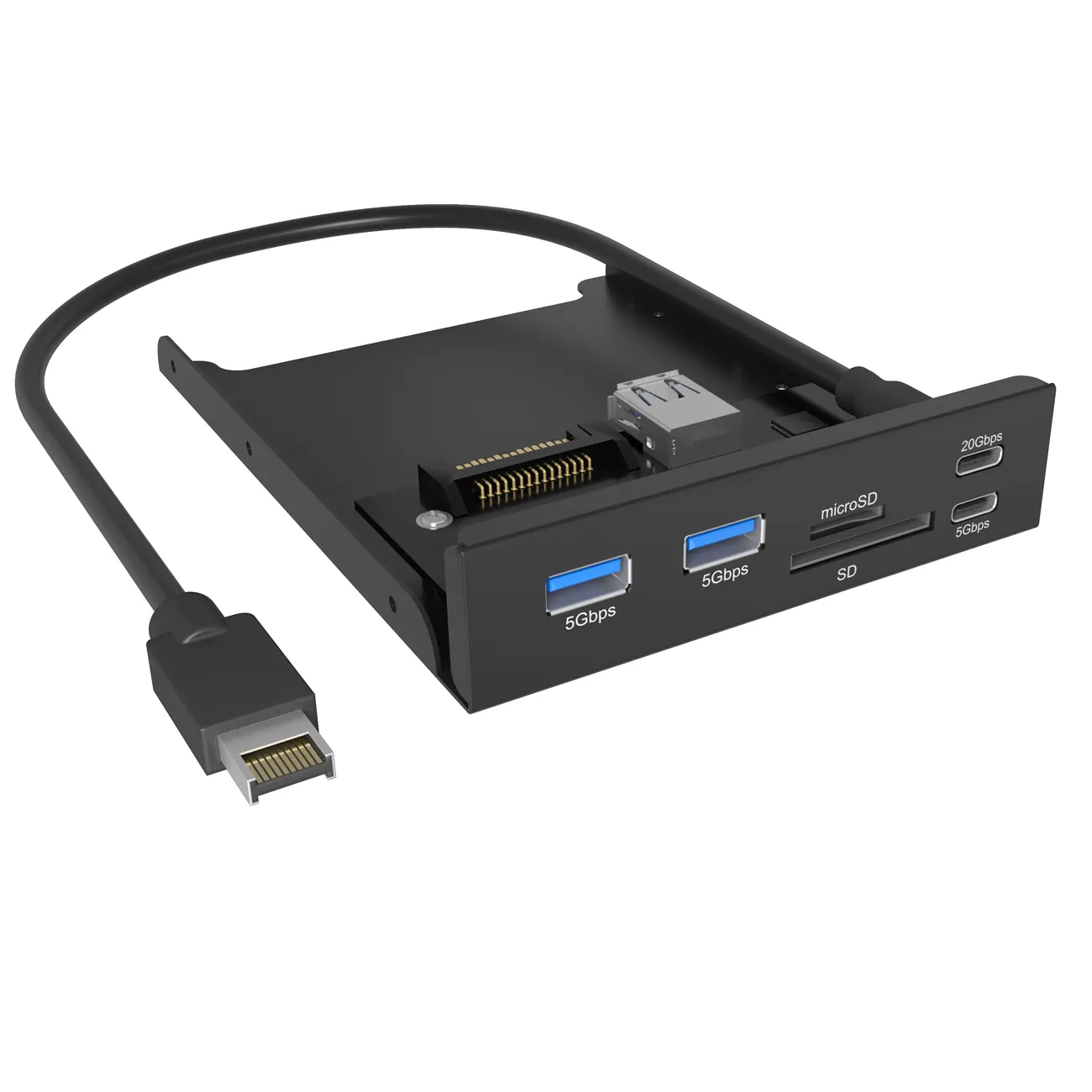 Frontplatte IcyBox für 3,5" Einschub