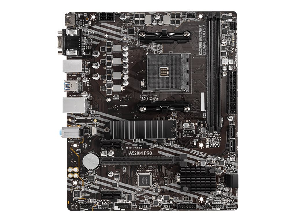 A520M Pro                        (A520,AM4,mATX,DDR4)