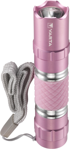 LED Lipstick Light - Hand-Blinklicht - Pink od. Türkis - Aluminium - LED - 1 Lampen - 0,5 W