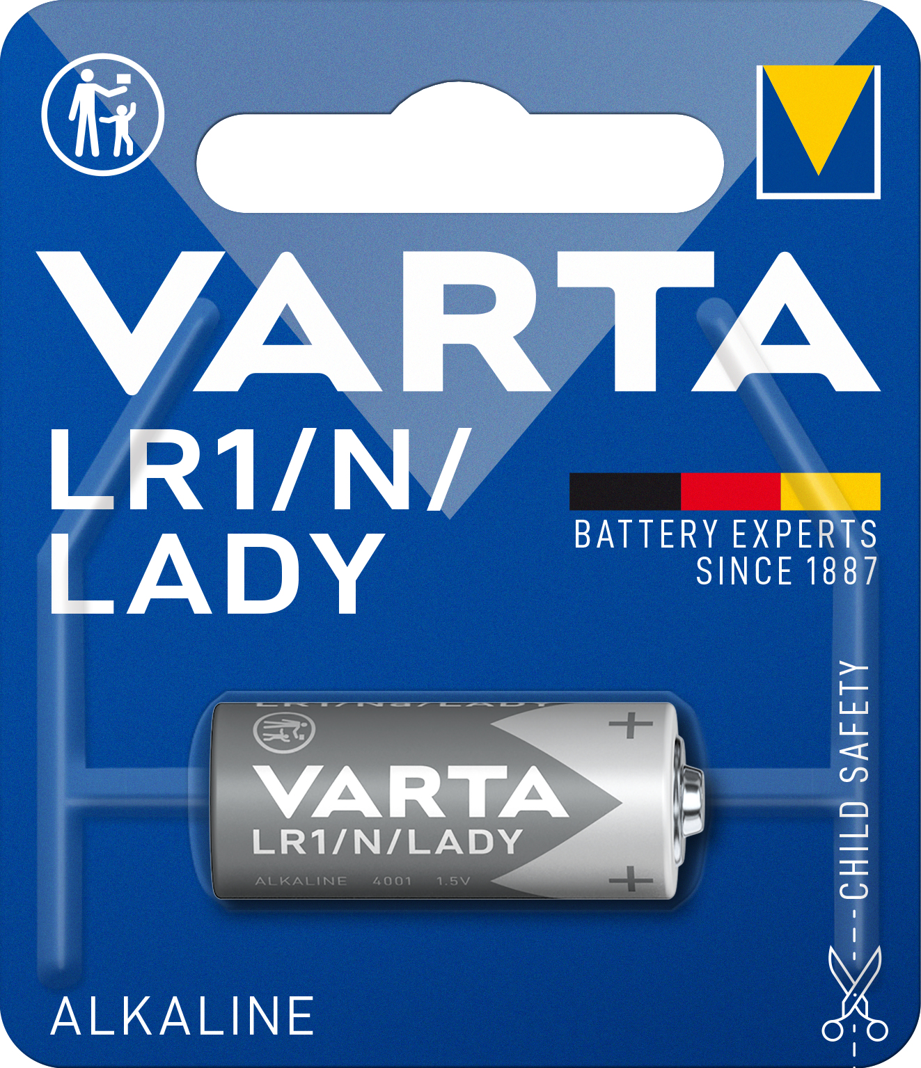 Batterie - Alkalisch - 880 mAh