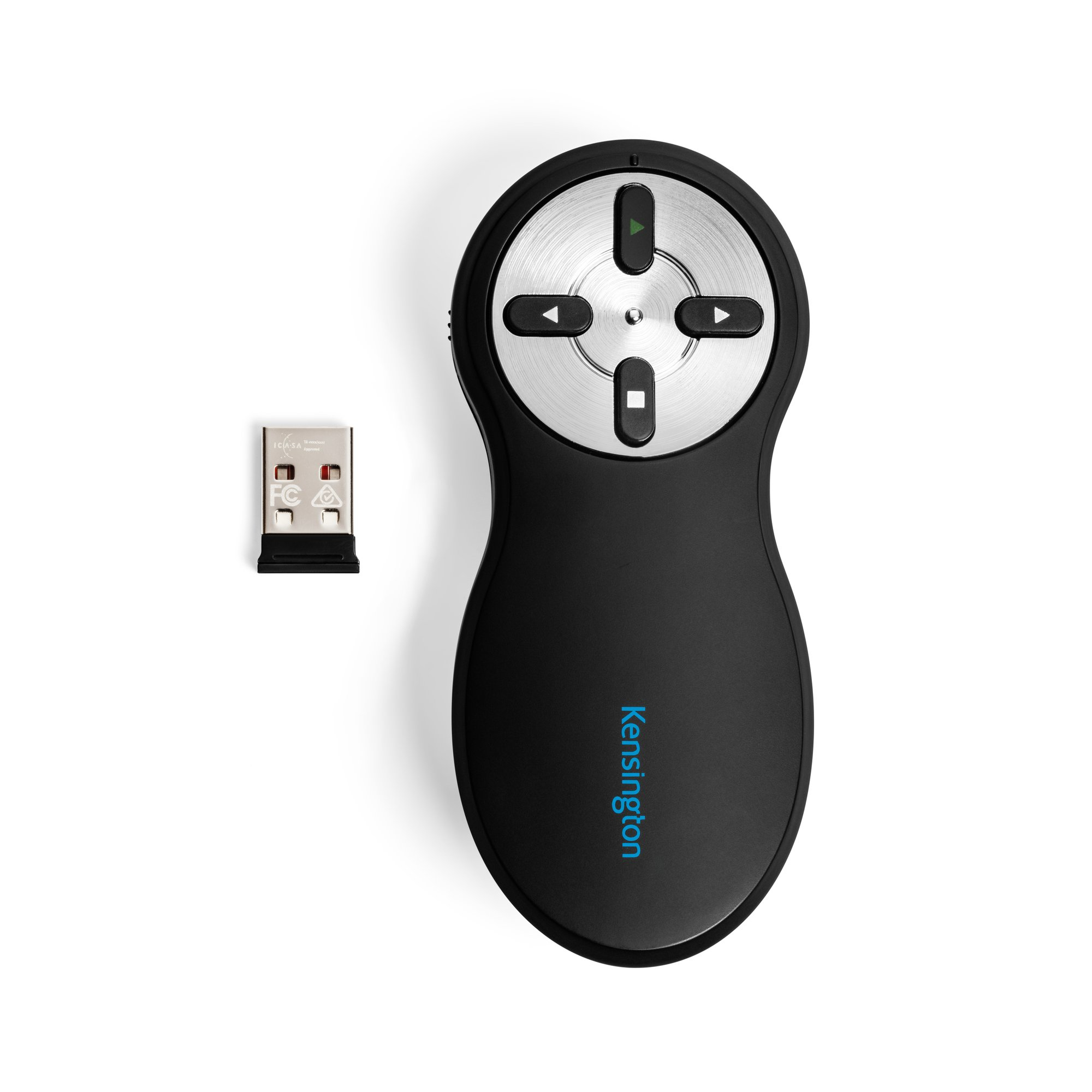 Wireless Presenter – Präsentations-Fernsteuerung – schwarz