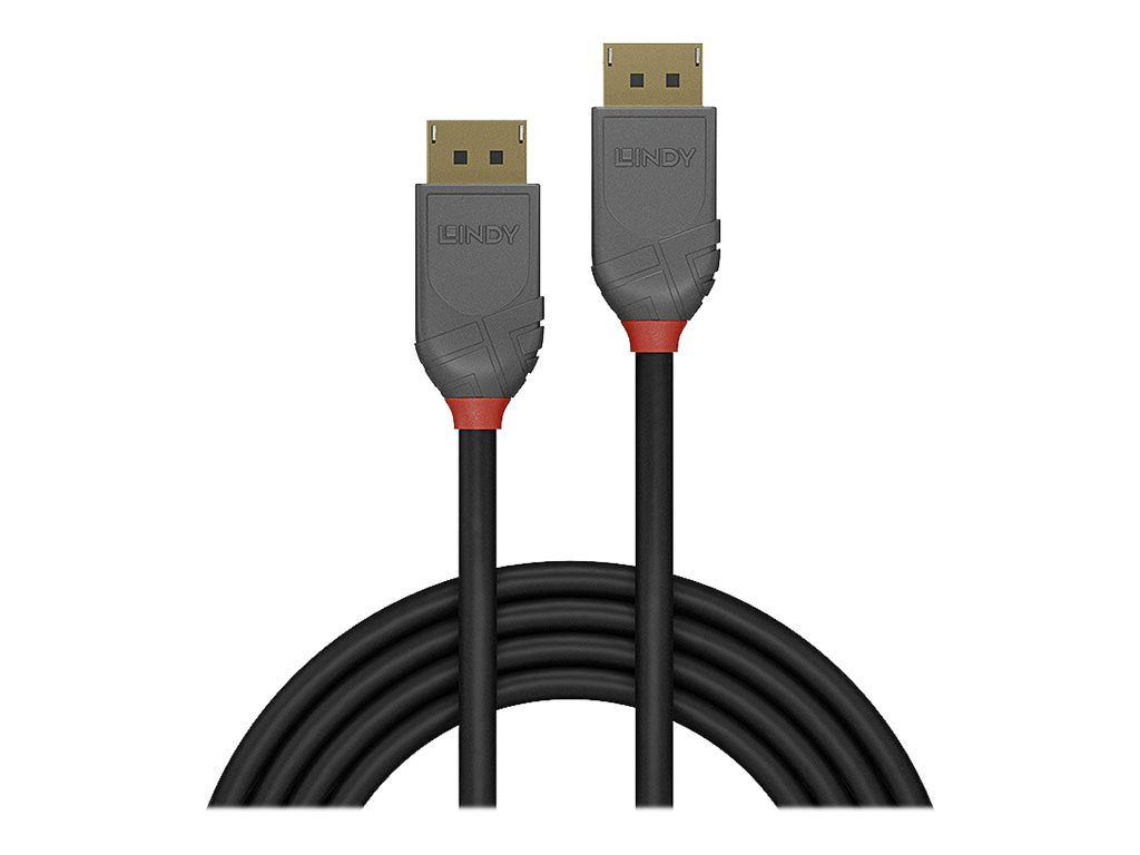 1m DisplayPort 1.4 Kabel, Anthra Line