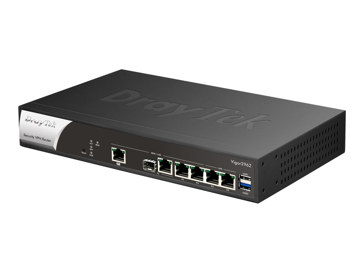 DrayTek Vigor 2962      Dual WAN Security Firewall VPN Router