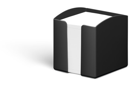 Zettelkasten ECO – 9 × 9 cm – Schwarz