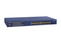 NETGEAR Switch 24x GE GS724TP-300EUS Smart 24-Port GB POE