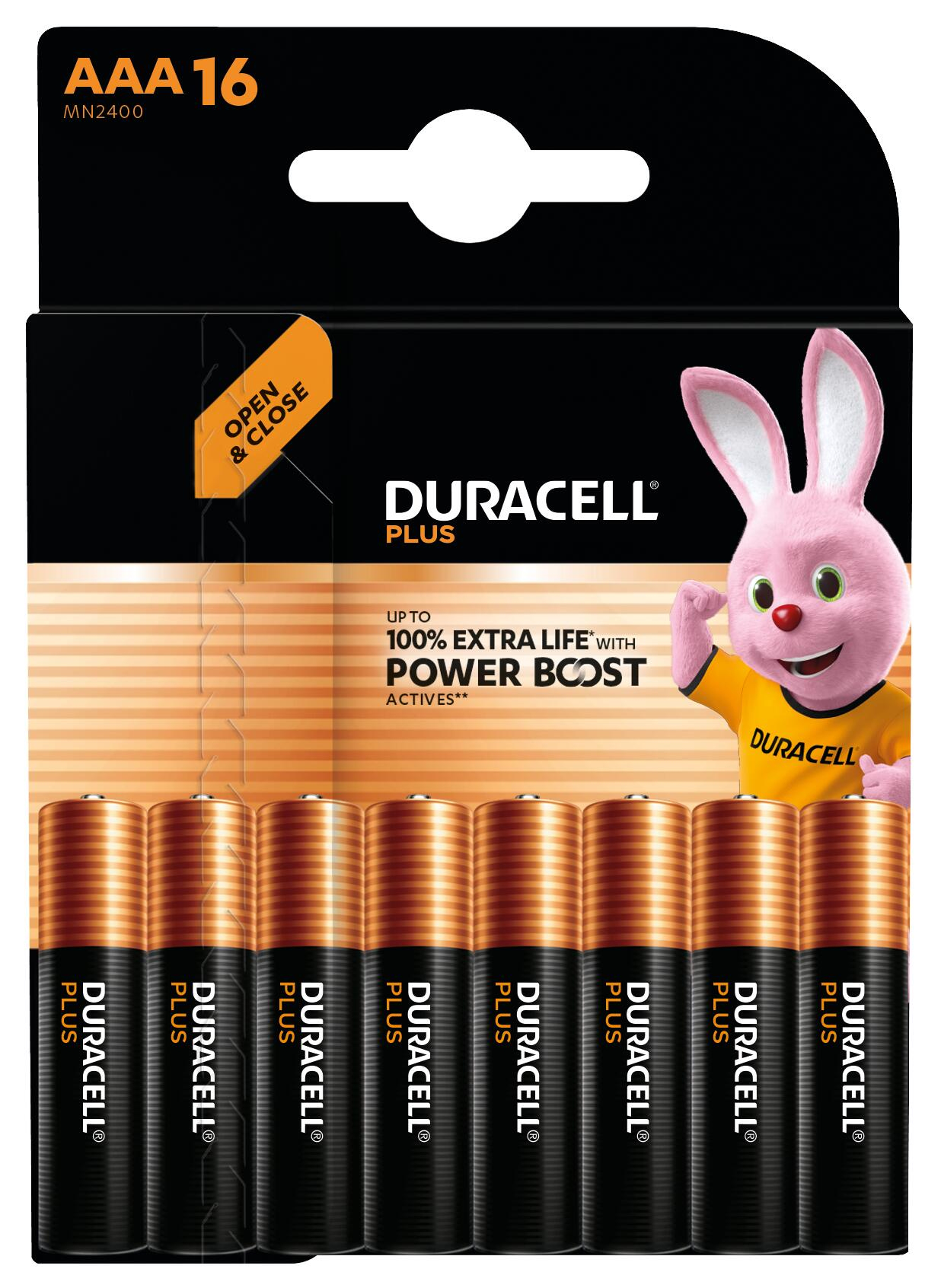 Batterie Plus -AAA (MN2400/LR03) BOOST CP16  16St.