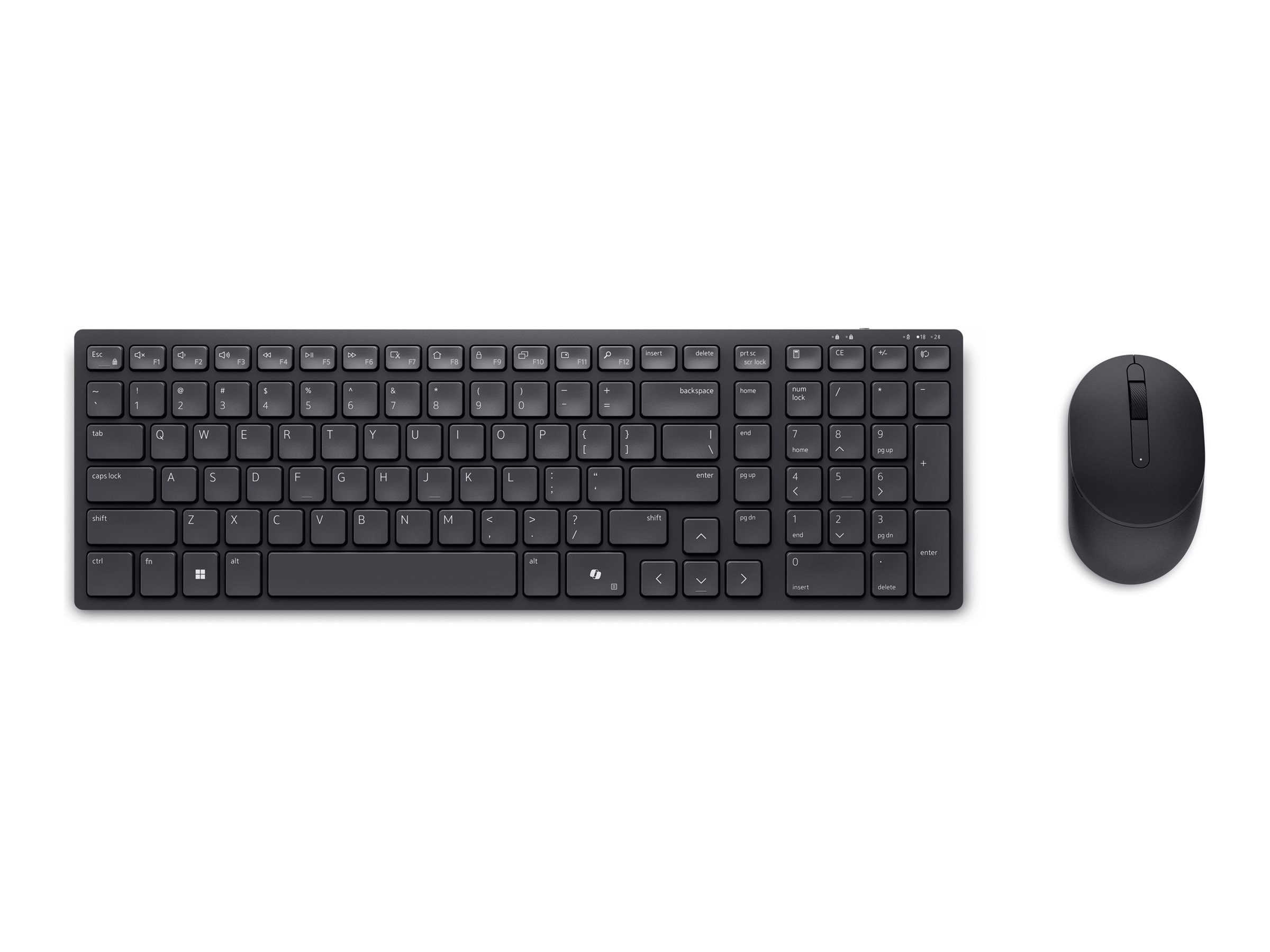 Silent Keyboard and Mouse KM555 Tastatur-und-Maus-Set