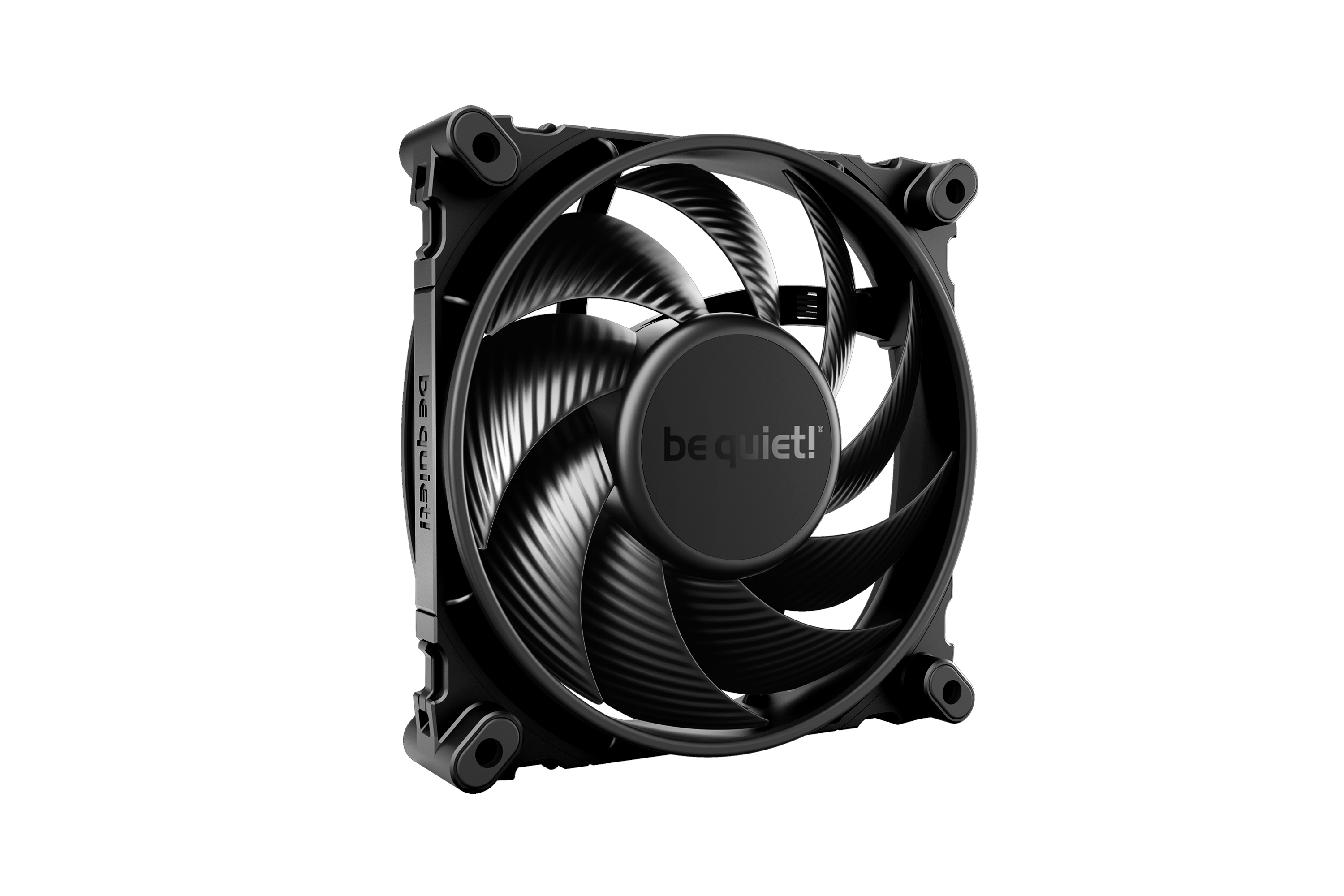 Silent Wings 4 - schwarz - 120mm Gehäuselüfter Single-Pack