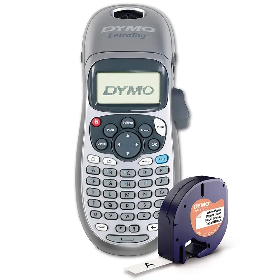 DYMO LetraTag LT-100H – Kompakt & zuverlässig in Silber