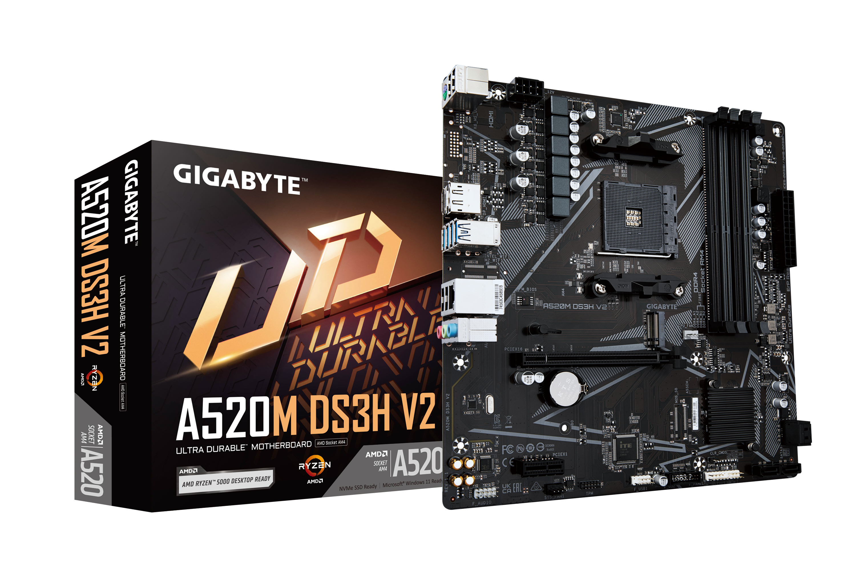A520M DS3H V2 - AMD A520 - So. AM4 - mATX