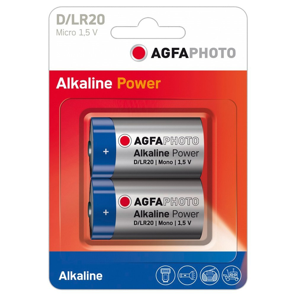 Batterie 2 x D - Alkalisch
