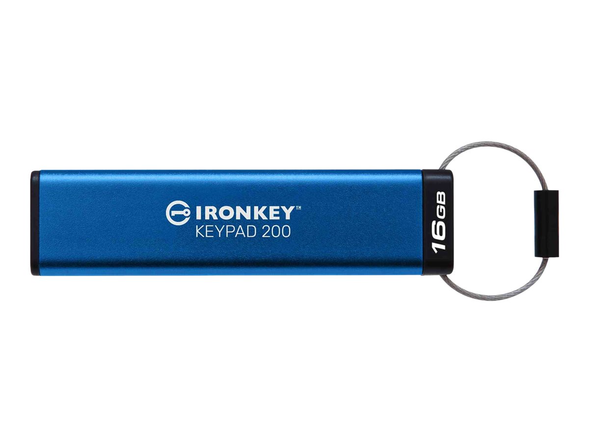 USB-Stick  16GB Kingston IronKey Keypad 200 retail