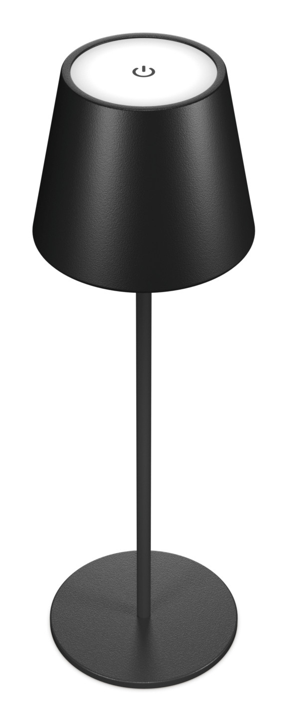 LED-Tischlampe – dimmbar – schwarz