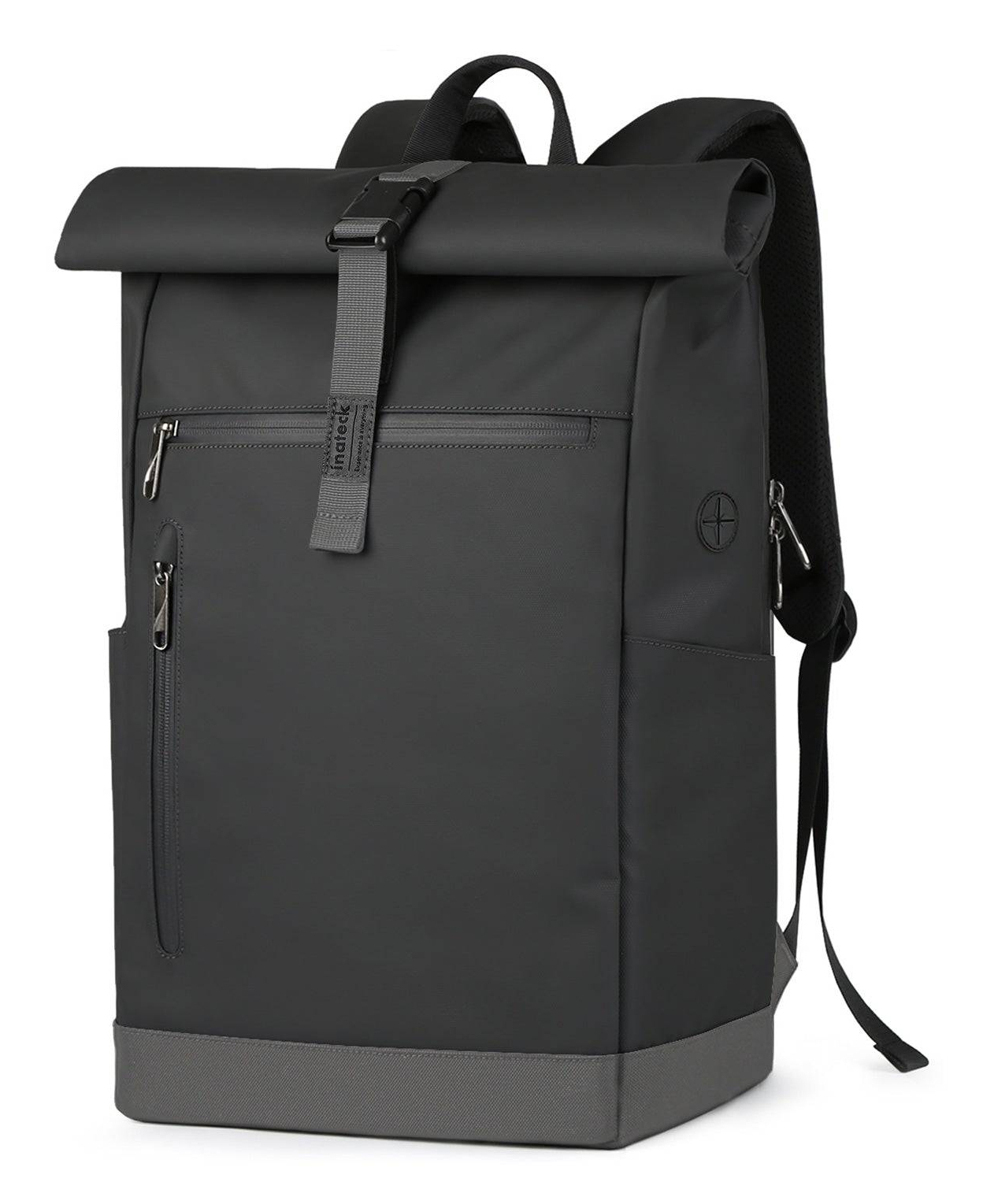 BP01003 RollTop-Rucksack 25–30L für 17-Zoll-Laptops Schwarz