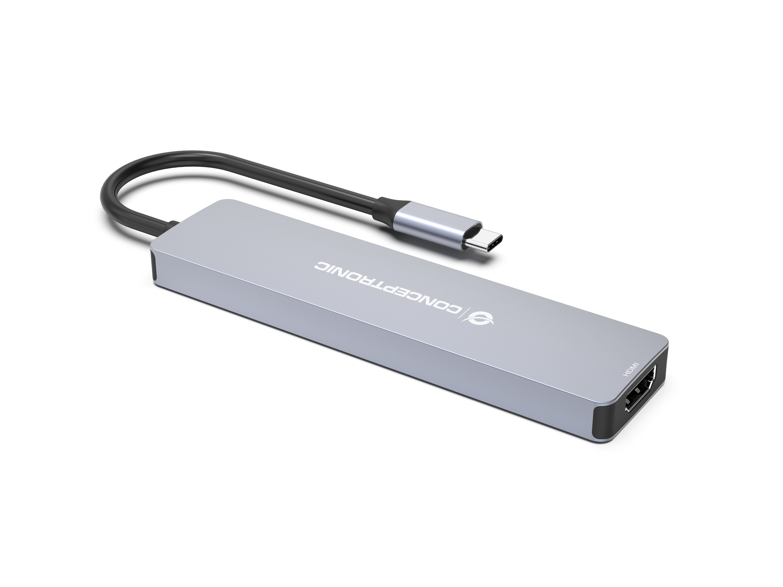 DONN19G | USB-C Dockingstation 7-in-1 | HDMI 4K | 3x USB 3.0 | 100W PD | SD/microSD
