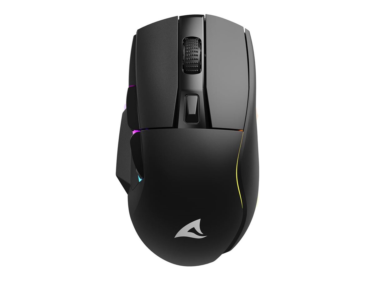 Maus Shark SGM50W   Optisch 6 Tasten 6.400 DPI schwarz