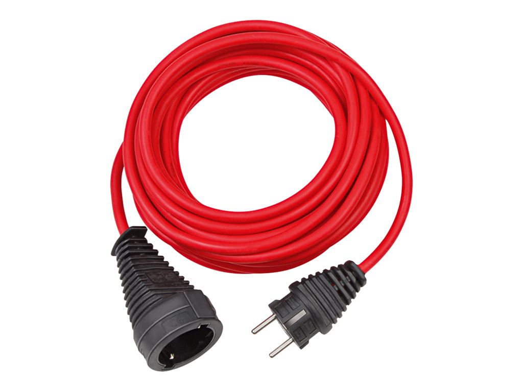 Verlängerungskabel  10m Kabel rot