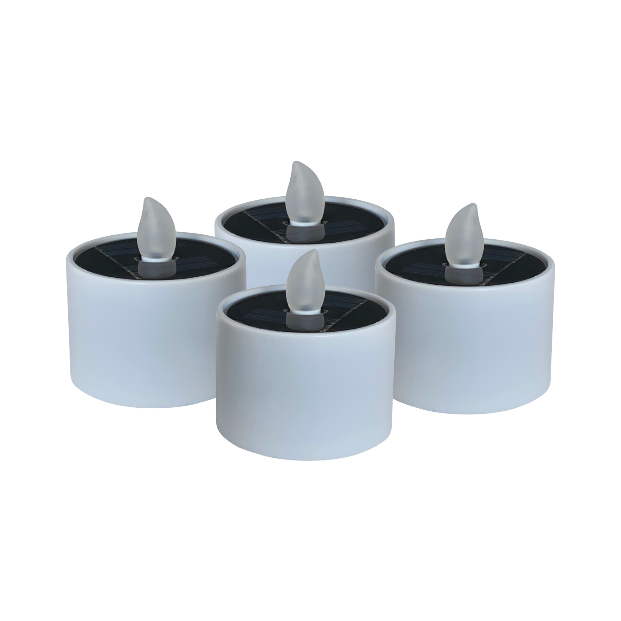 LED- Solar Teelicht STL-4, 4 Stück