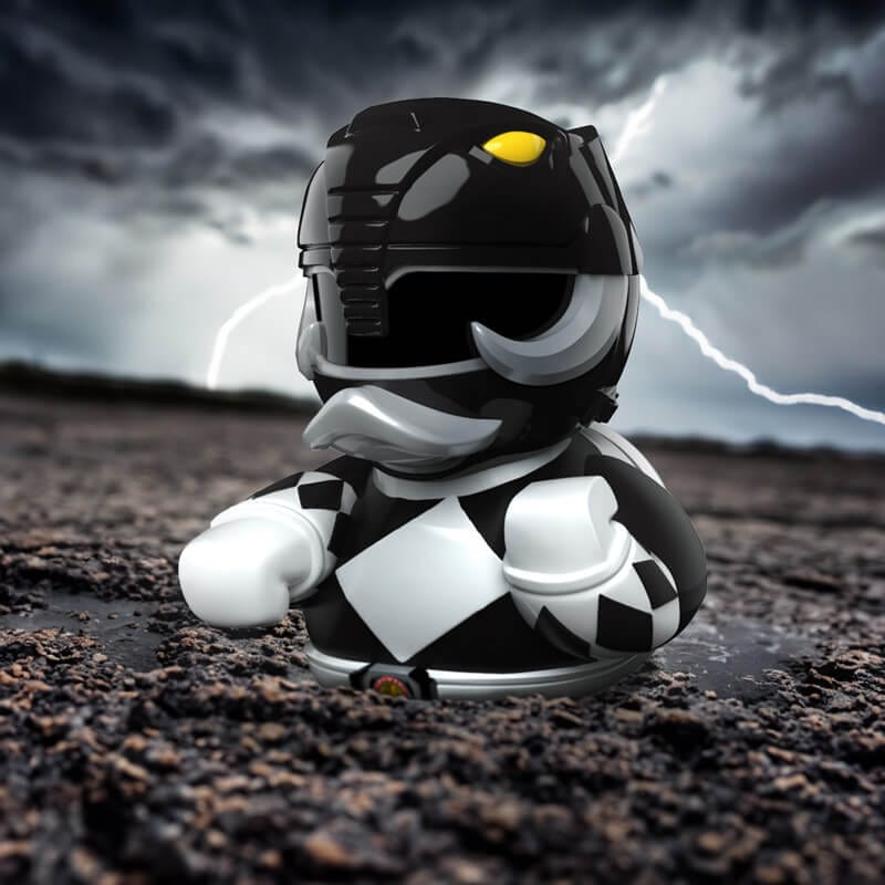 Sammelente – Power Rangers Black Ranger – ca. 9 cm