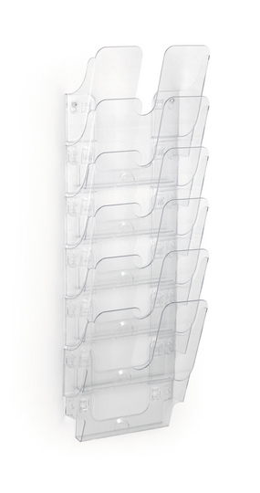 Prospektspenderset Flexiplus 6 A4 transparent