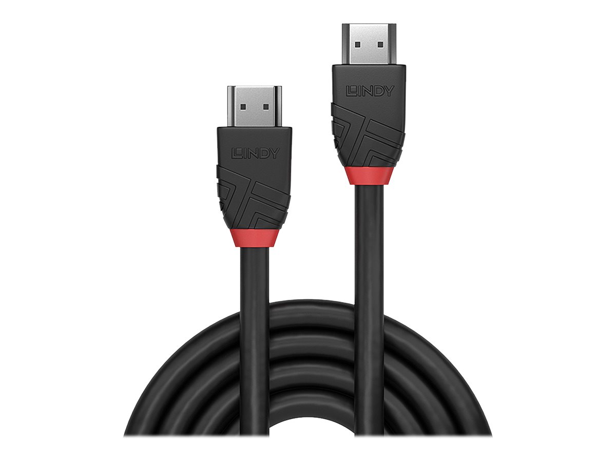 0.5m High Speed HDMI Kabel, Black Line