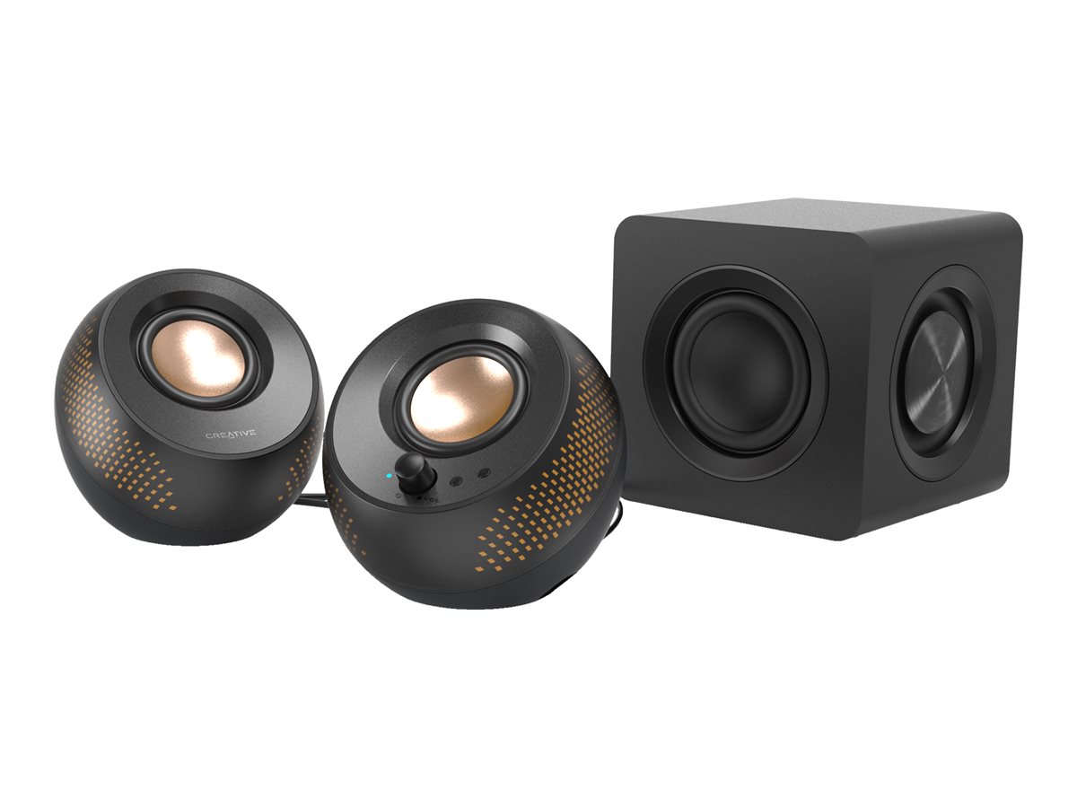 Creative Aktivbox PebbleXPlus 2.1 Schwarz