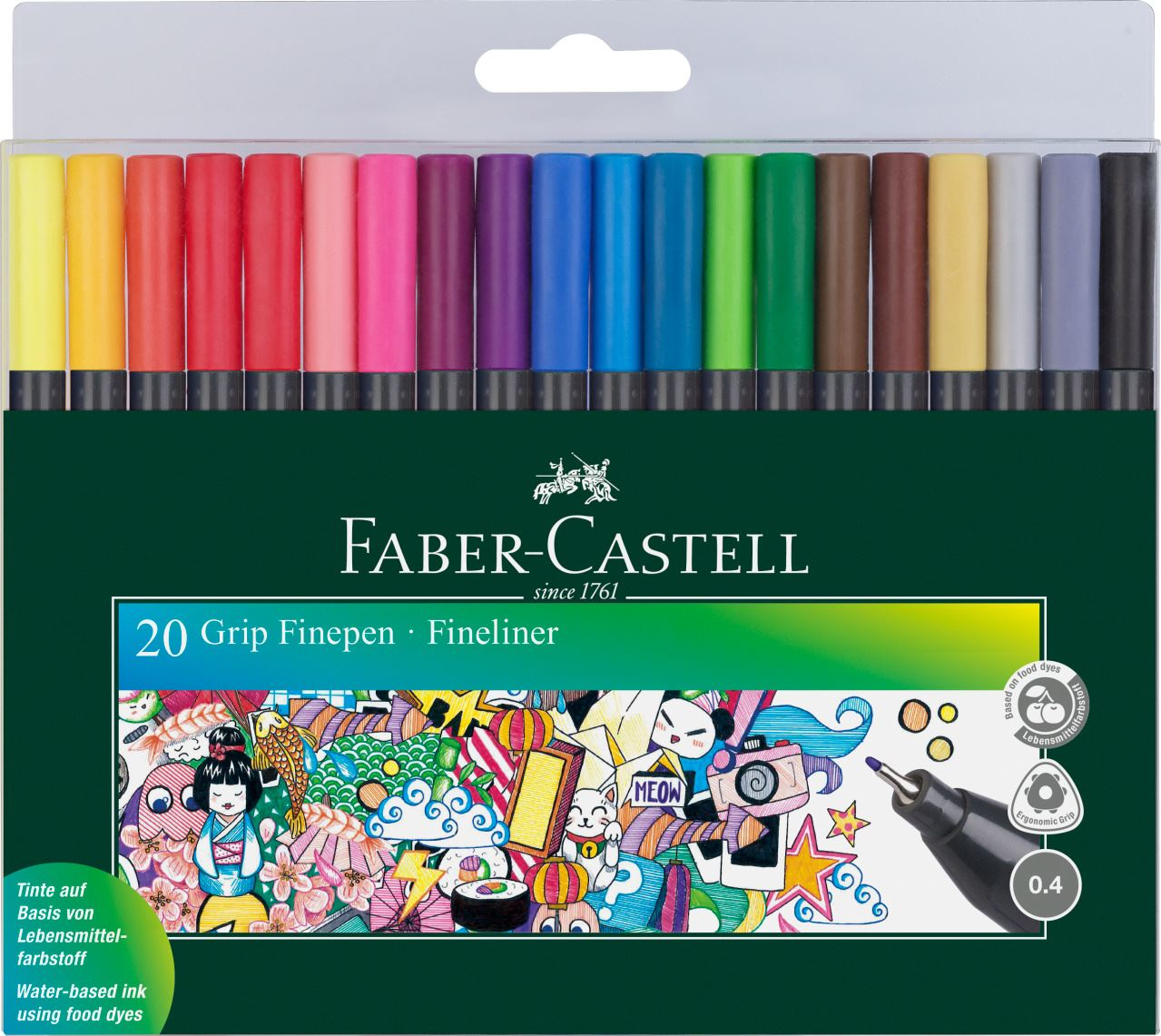 Finepen Grip 0.4 20er Etui