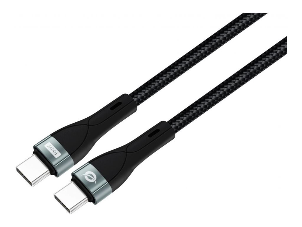 Kabel USB-C2.0->C 100W/QC       480Mbs 2.00m sw