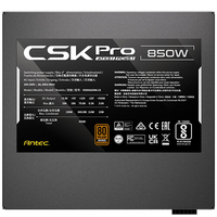 Netzteil CSK 850  PRO EC 80+B  850W  ATX3.1/GEN5.1  BK retail