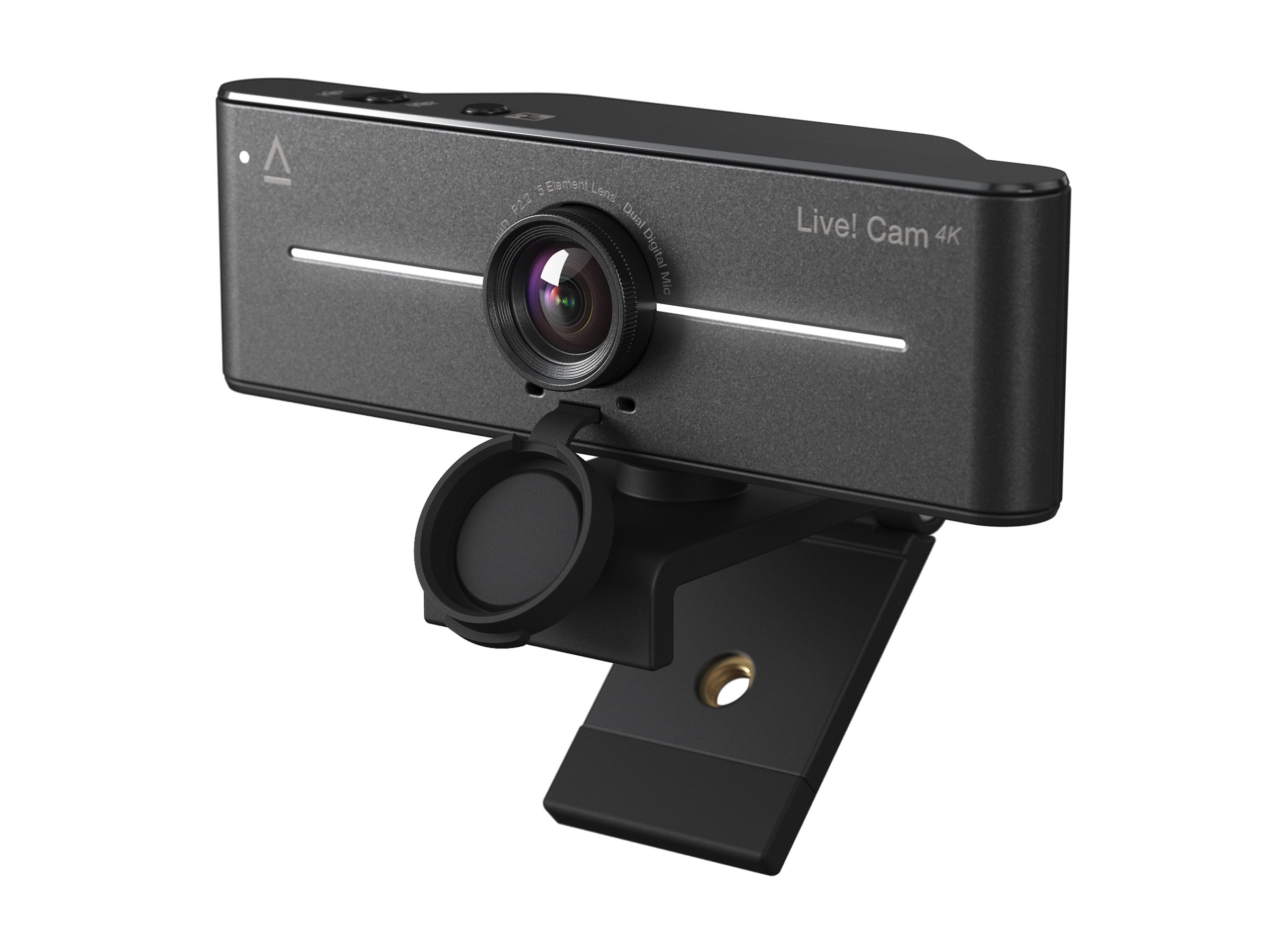 Creative Webcam Live Cam 4K, 1.80m USB Kabel, schwarz