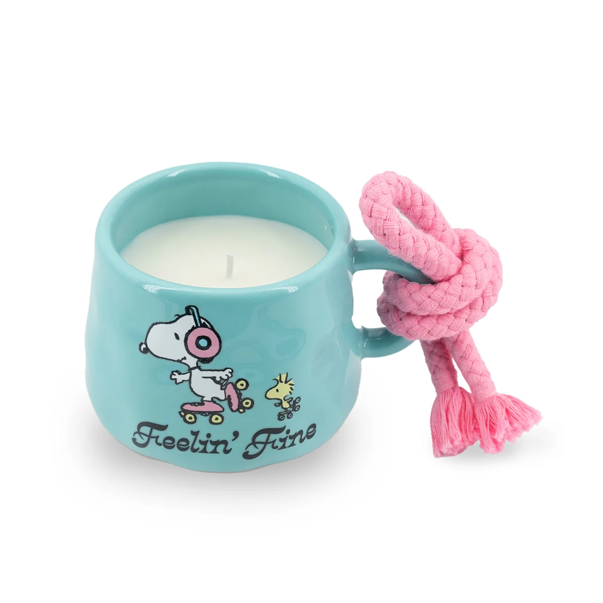 Rope Tasse Feelin' Fine | Duftkerze | 200 g | Grapefruit, Orange & Pfirsich | bis 40 Std. Brenndauer